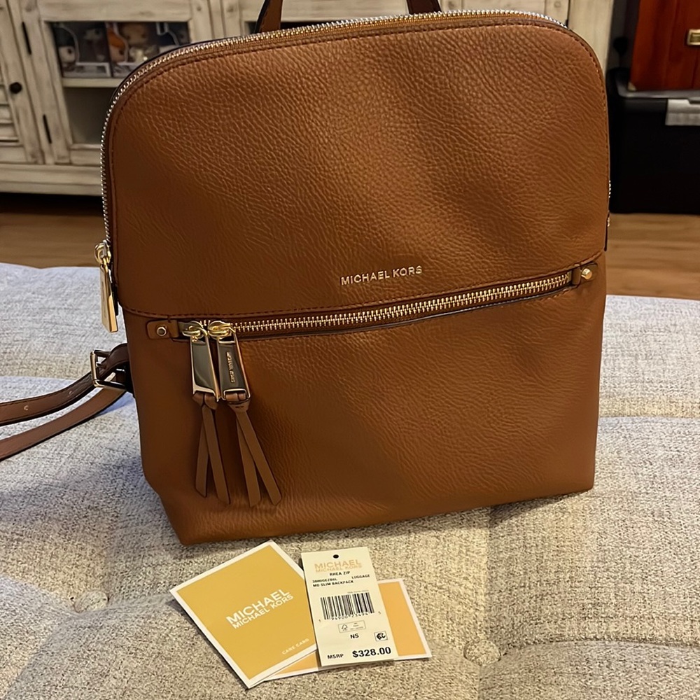 Michael Kors Rhea Slim Backpack